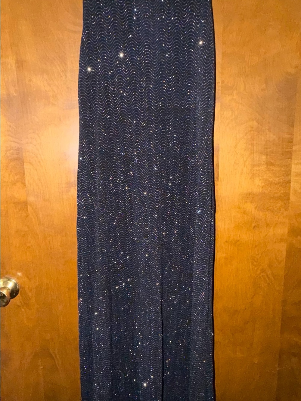 Sparkling Navy Sequin dress
